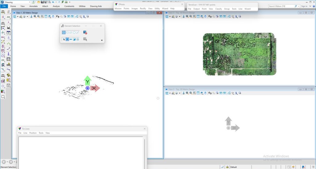Processing LiDAR with Microstation-Spatix