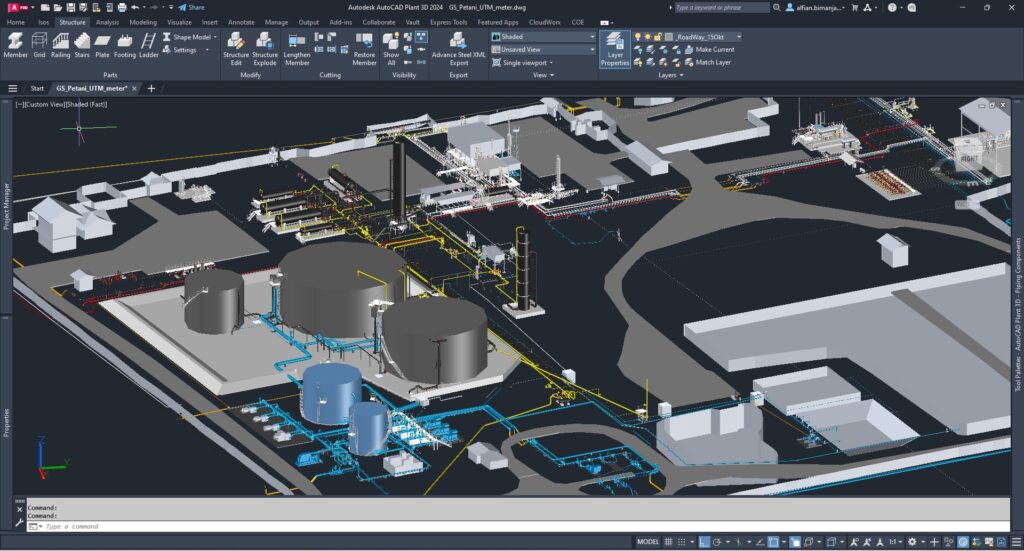 3D Modelling with Plant 3D